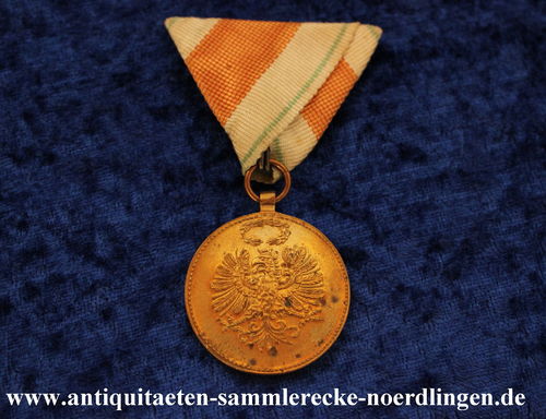Österreich 1. Republik - Tirol Medaille " Das Land Tirol den Verteidigern des Vaterlandes 1914 -18