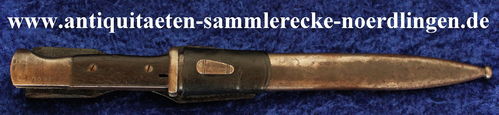 Seitengewehr Modell 1884/98/III - gefertigt für Deutschen Karabiner 98 Kurz S/42 1937