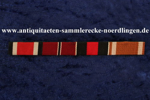 Bandspange Eisernes Kreuz - Winterschlacht - Medaille Anschluss Sudentenland - Schutzwall 57er