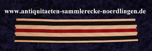 Band Preußen Kriegsdenkmünze für die Feldzüge 1870/71 Ehrenkreuz des Weltkrieg 1914/18