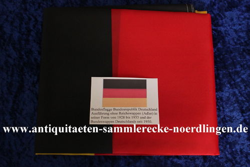 Bundesflagge Bundesrepublik Deutschland ohne Bundeswappen Deutschlands seit 1950