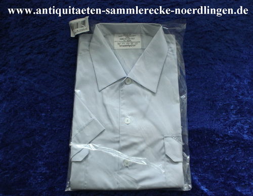 Diensthemd, blaugrau, kurze Ärmel Größe 43-44 1999