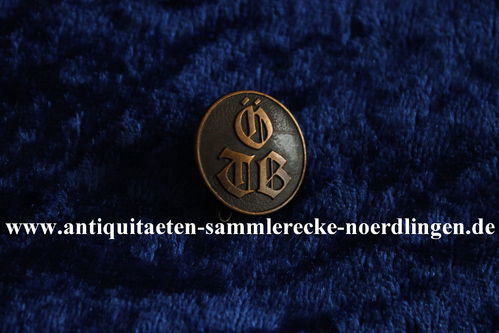 Österreich, Österreicher Turnerbund (ÖTB), Mitgliedsabzeichen. Rückseite Hersteller SCHWERNER & CIE